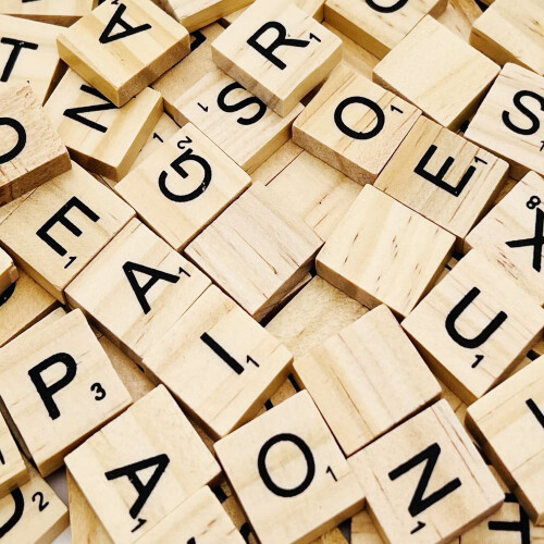 Myyzmy 200 PCs Scrabble Letters 1