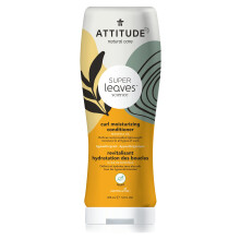 ATTITUDE Voedende conditioner voor krullend haar met Moringa-olie EWG geverifieerd veganistisch en natuurlijk afgeleid 3a 3b 3c krultype biedt lichtg