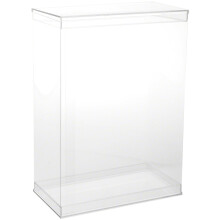DollSafe Deluxe, durchsichtige, faltbare Vitrine mit Acryl-Oberseite und -Basis fr 1112 Zoll groe Puppen oder Actionfiguren, 24,1 cm B x 12,7 cm T