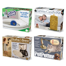 Prank Pack Prank Gift Box Bundle Set 2 4 Unique Gift Boxes Wrap Your Real Present in a Funny Authentic Prank-O Gag Present Box Medium-Sized Novelty