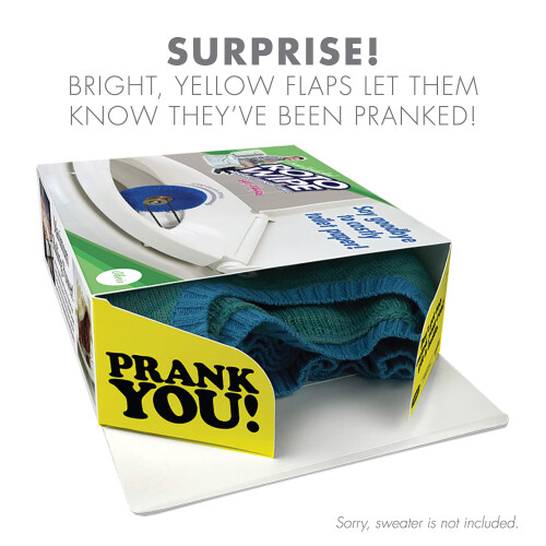 Prank Pack Prank Gift Box Bundle Set 2  4 Unique Gift Boxes  Wrap Your Real Present in a Funny Authentic Prank-O Gag Present Box  Medium-Sized Novelty 1
