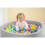 UHAPPYEE Μαλακή Πίτα Μπαλών για Μωρά, 35" x 12" με Αφρώδες Υλικό - Ανοιχτό Γκρι 2