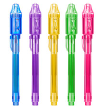 Stenda Onzichtbare spionage-inktpen 5 stuks met UV-pen Lichte feestartikelen voor kinderen van 8 tot 12 jaar Kousvullers voor Kerstmis zorgen voor Th