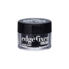 KISS Edge Fixer Culoare 24 HR Re?inere maxima ?i acoperire 100% gri 30 ml (1,01 US fl.oz) Negru natural Perfect pentru marginile lipsa