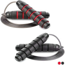 Redify Springtouw Springtouwen voor fitness voor dames, heren en kinderen Snelheidsspringtouw voor training met kogellagers Verstelbaar springtouw vo
