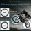 (2-Pack) 2.75-17 (70/100-17) Voor en 3.00-14 (90/100-14) Achter Binnenbanden voor Dirt Bike 2
