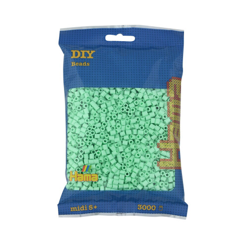 Hama Hama - Midi Size Beads  201-98  Green
