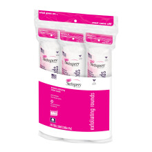 Swisspers Premium Discos de Algodão Exfoliantes - 80 Contagem (Pacote de 3) - 100% Algodão Puro