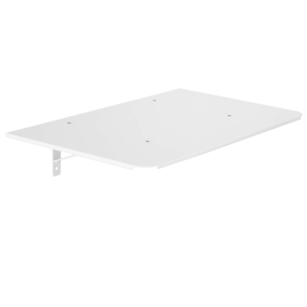 VIVO Attachable Shelf for STAND-TV03W TV Cart Series  White  SHELF-TV03W