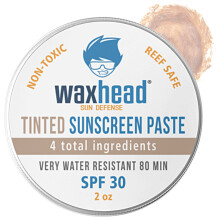 Waxhead Tinted Reef Safe Αντηλιακό για Ταξίδια και Παιδιά, Ζωικό Αντηλιακό για Πρόσωπο