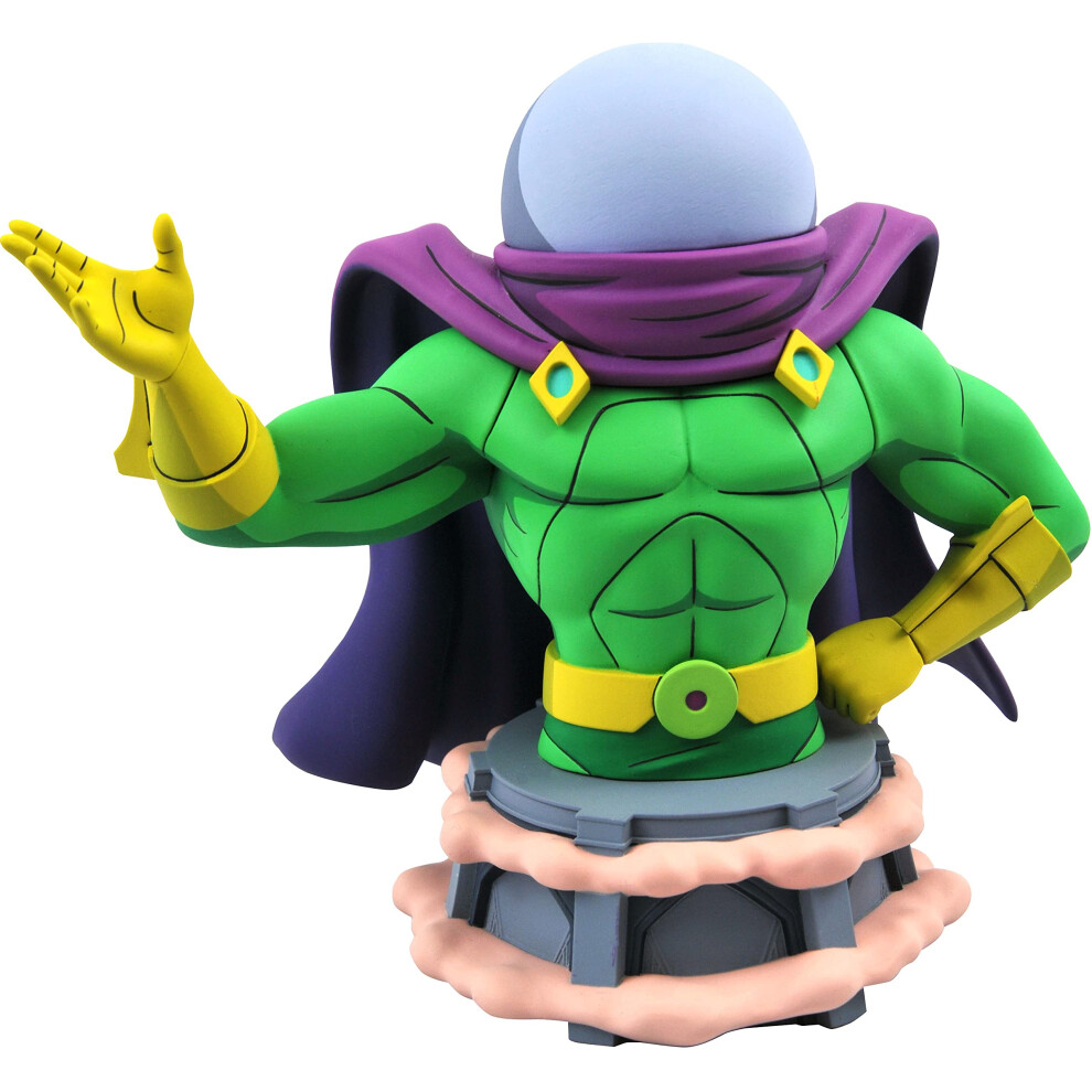 Diamond Select Toys Marvel Animated: Mysterio 1:7 Scale Resin Bust Multicolor 6 Inches
