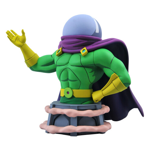 Diamond Select Diamond Select Toys Marvel Animated: Mysterio Busto de resina em escala 1:7 multicolorido 6 polegadas 1