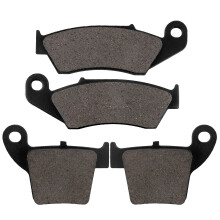 SOLLON Remblokken Voor en Achter voor Honda CR125R 2002-2007, CR250R 2002-2007, CRF250R/CRF250X 2004-2017