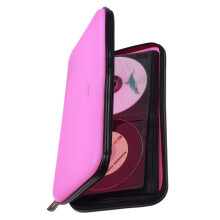 Estuche XiongYe para CD y DVD con capacidad para 72 unidades, resistente, para coche, carcasa r gida, resistente, para CD, DVD, carpeta, folleto,