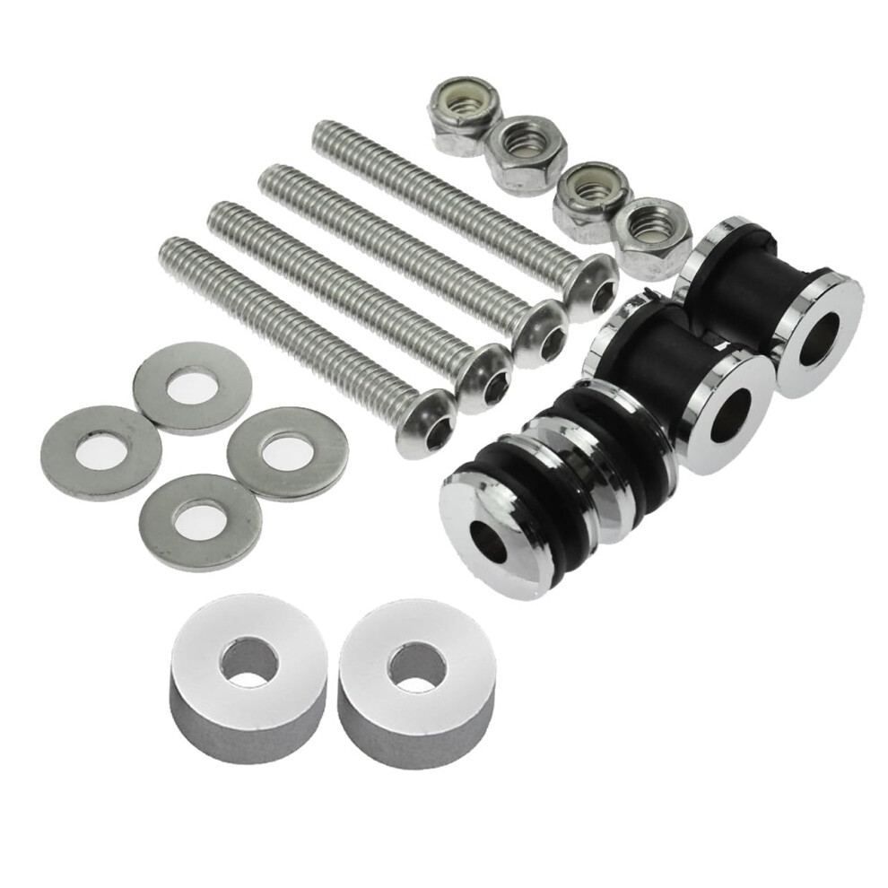 Quick Release Luggage Rack Sissy Bar Docking Hardware Kit Fits For Harley Davidsontouring Flstc Fxstsb Fxsts Fxstc Flstf Fxst Fxstb Flstn 1984-2020 774980033852