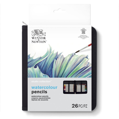 Matite acquerellabili Winsor & Newton Studio Collection, set da 26 1