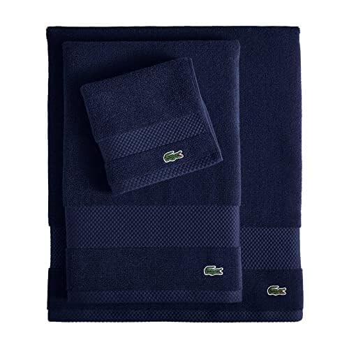 Lacoste Lacoste Heritage Supima Cotton Mat Navy 21 ""X 31"" "" 1
