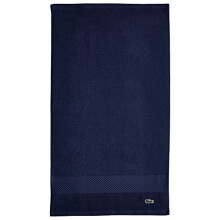 Lacoste Heritage Supima -puuvillainen k sipyyhe, laivastonsininen, 40 x 76 cm