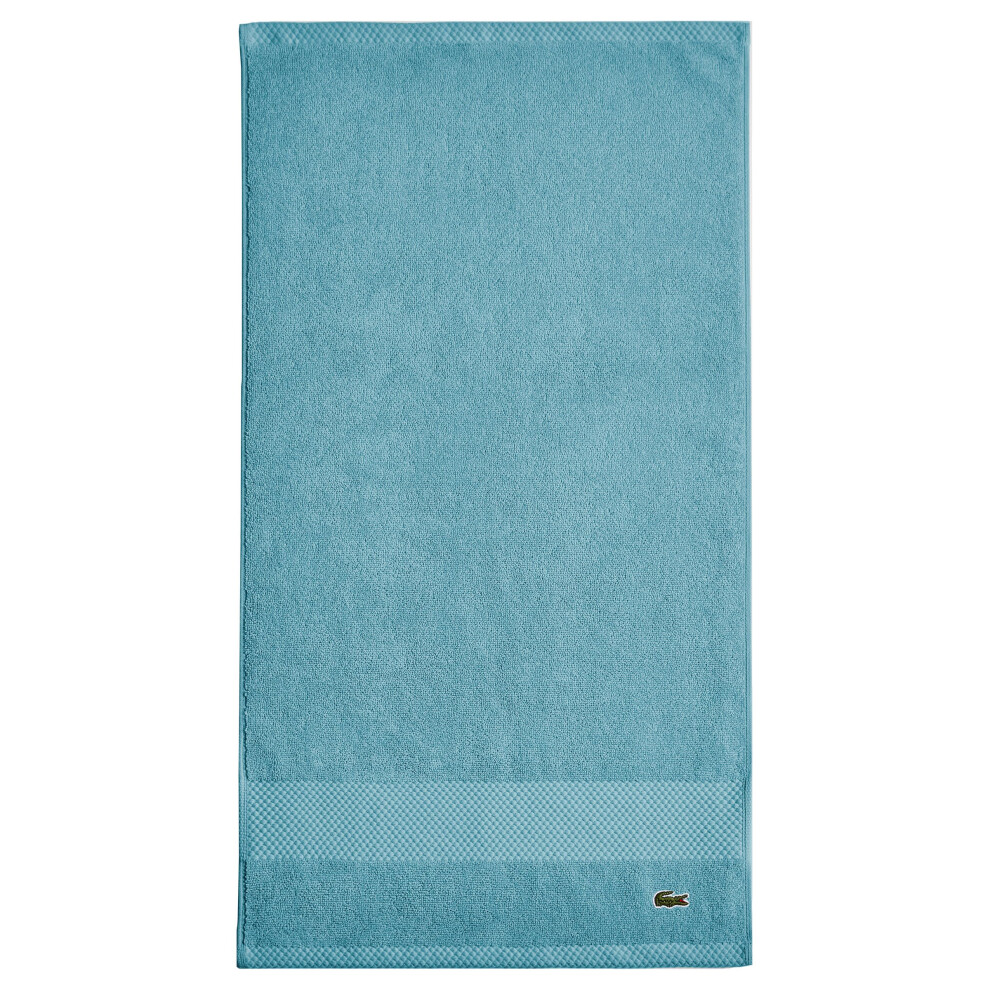 Lacoste Heritage Supima Cotton Hand Towel Celestial 16"""" X 30""""