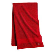 Lacoste Heritage Supima -puuvillainen kylpypyyhe Formula One 76 x 137 cm