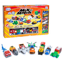 Playthings populares misturam ou combinam com ve culos laranja brinquedo magn tico conjunto de 21 pe as