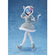 Taito Re:Zero Coreful Figure - Rem ~Puck Image ver~ Figura premio
