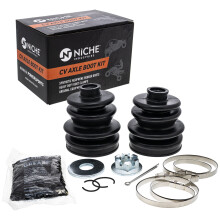 Niche for bageste CV Axle Boot Kit til Arctic Cat 500 TRV TBX 400 300 650 250 erstatter 1436-207