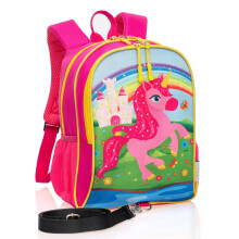HappyVK-ryggsck med koppel fr barn-anti frlorade promenader smbarn koppel-unicorn design fr 1-4 r gamla flickor