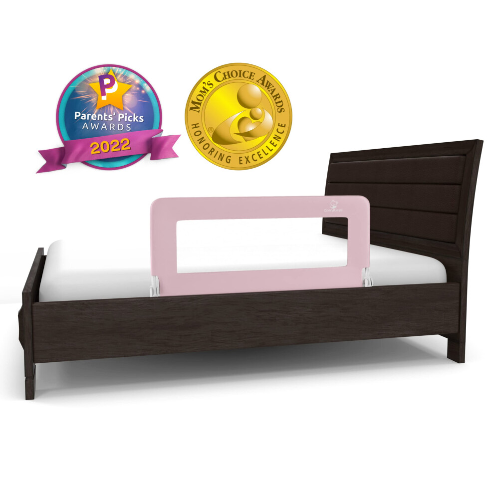 ComfyBumpy Bed Rail for Toddlers | Bed Rails for Kids  Twin  Full  Queen & King Size Bed - Adjustable Toddler Bed Rail Guard - Swing Down Baby Bed Sid-image-OPC-PGBSRQC-NEW