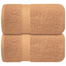 Infinitee Xclusives Premium Bath Sheets Towels for Adults - 2 Pack Extra Large Bath Towels 35x70-100% Soft Cotton Absorbent Oversized Bathroom Towels