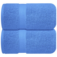 Infinitee Xclusives Premium Bath Sheets Towels for Adults - 2 Pack Extra Large Bath Towels 35x70-100% Soft Cotton Absorbent Oversized Bathroom Towels