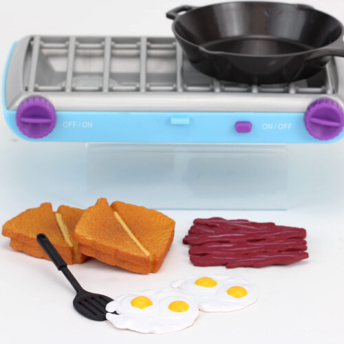 Fogão de Camping Brincadeira da Sophia & Conjunto de Cozinha ao Ar Livre para Bonecas de 18 polegadas com Luzes e Sons 2