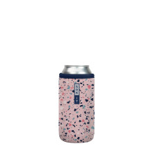 Sok It Can Sok hoes voor bier en frisdrank ge?oleerde neopreen hoes (roze terrazzo 16oz blik hoes)