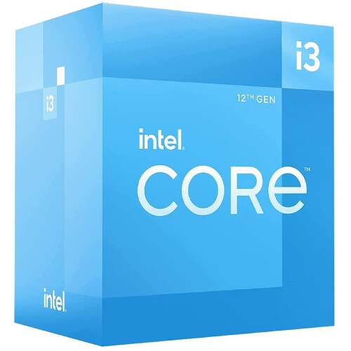 Intel Intel Core i3 (12th Gen) i3-12100 Quad-core (4 Core) 3.30 GHz Processor - Retail Pack  Blue