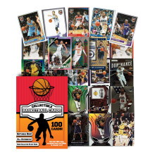 Sortierter Satz von 100 Basketball -Handelskarten - alle neuen Bedingungskarten - Perfekter Starter -Set fr Kinder und Sammler von Kindern - Pot