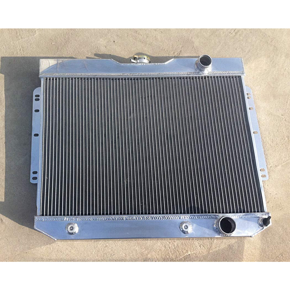 3 Row Aluminum Radiator For Chevy Impala 1959-1963/ Chevy Biscayne 1960-1965 1961 1962 359741321715