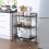 SunnyPoint Metal Rolling Organizer Utility Craft (duzy BLK) 2