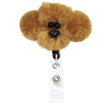Goldendoodle Doodle Puppy Sestra Retractable Meno odznaku zamestnanca v kancel rii s krokod lou sponou 24 palcov nylonov k bel