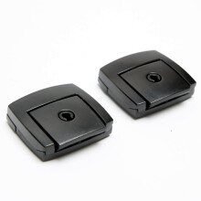 Pestillo Tour Pack negro XYZMT compatible con Harley-Davidson Touring Electra Glide (1988-1998 y 1999-2013)