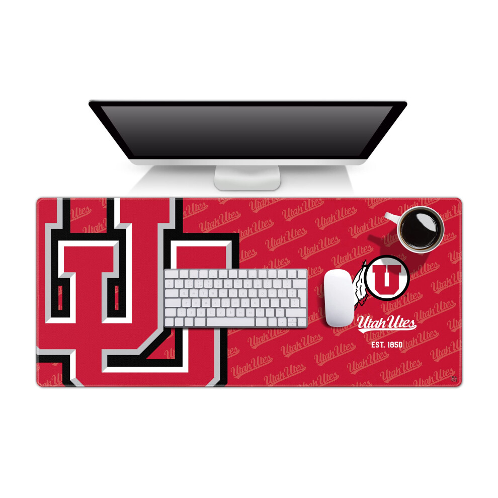 Youthefan Ncaa Utah Utes Logo Series Desk Pad 810081900669