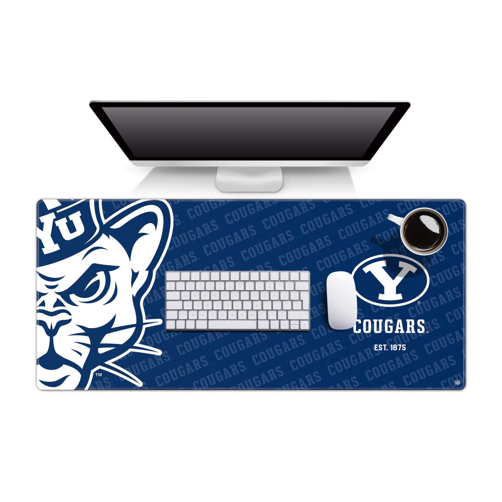 Youthefan Ncaa Byu Cougars Logo Series Desk Pad 810081900263