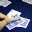 Toalha de Poker Suítes em Veludo, 108 x 60 Polegadas, com Padrões de Diamantes e Copas 2