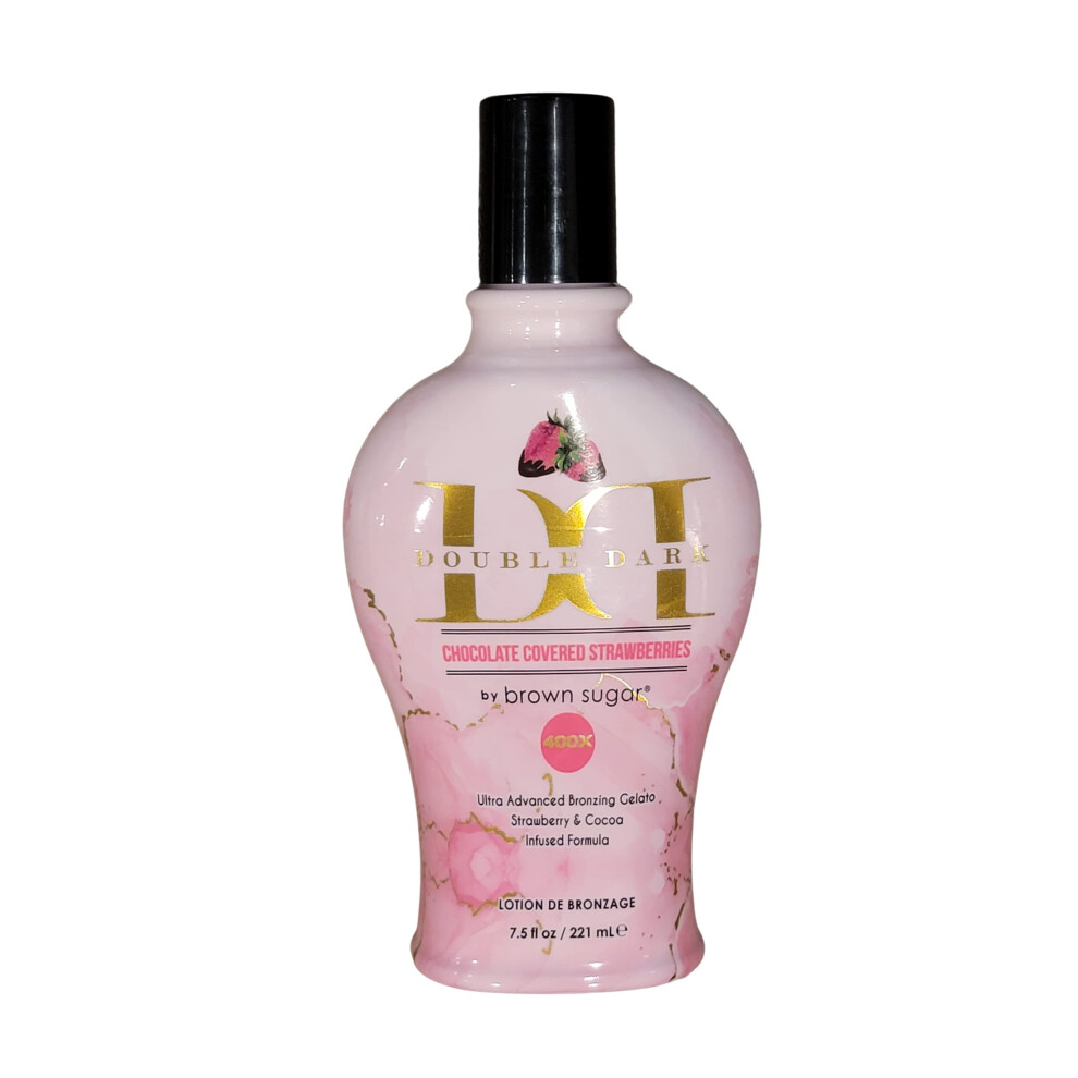 Brown Sugar 400 X Lozione Abbronzante Fragole Con Doppio Cioccolato Fondente, 200 Ml-image