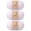 3-Pack Μαλακό Νήμα από Μαλλί και Ακρυλικό Yonkey Monkey (Γαλακτερό Λευκό 001) 1