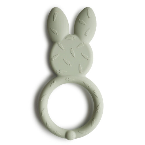 mushie Silicone Baby Teether Toy | Bunny 1
