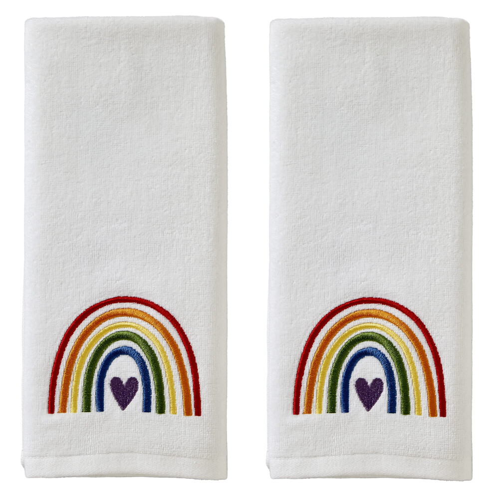 Ensemble de serviettes de toilette arc-en-ciel SKL Home Pride 25"" x 16"" (2 unit   s)