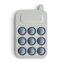 Mushie Phone Press Pressione Toy (Tradewinds)