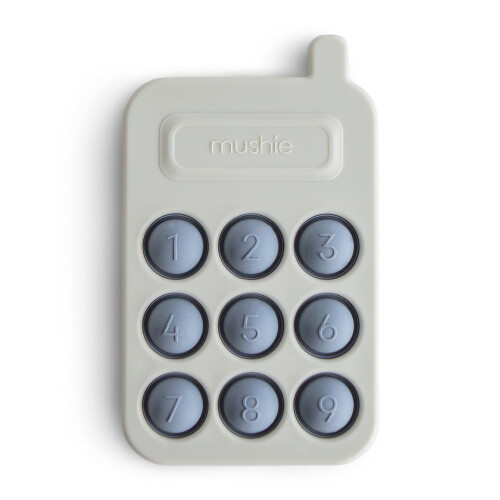 Mushie Phone Press Pressione Toy (Tradewinds)