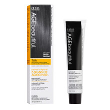 AGE mooie Permanente Haarverf Liqui Creme | 100% grijsdekking | Anti-aging haarkleuring | Biotine voor dikker, voller haar | Professionele salonkleur