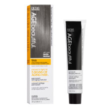 AGE mooie Permanente Haarverf Liqui Creme | 100% grijsdekking | Anti-aging haarkleuring | Biotine voor dikker, voller haar | Professionele salonkleur
